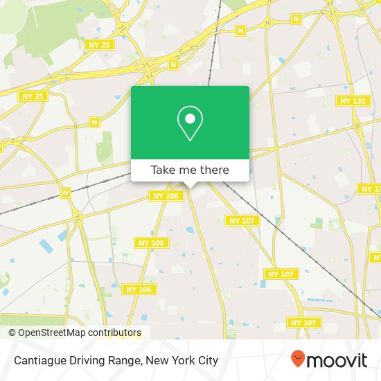 Mapa de Cantiague Driving Range