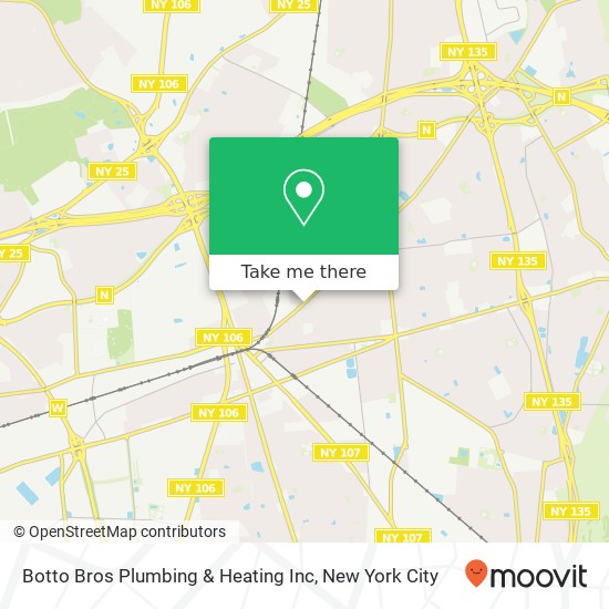 Botto Bros Plumbing & Heating Inc map