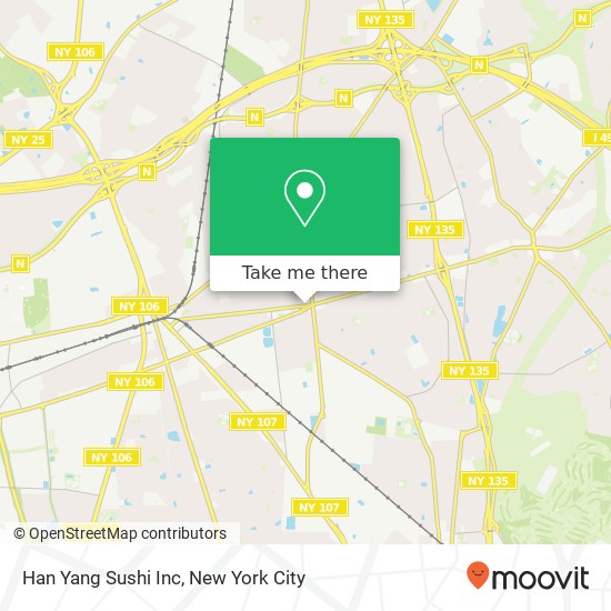 Han Yang Sushi Inc map