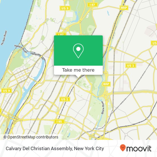 Calvary Del Christian Assembly map