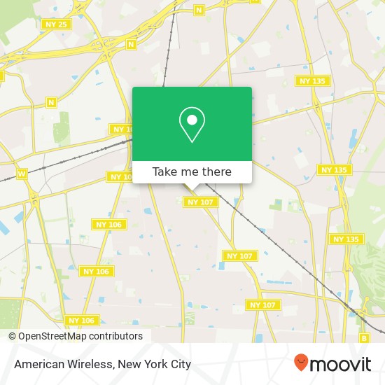 Mapa de American Wireless