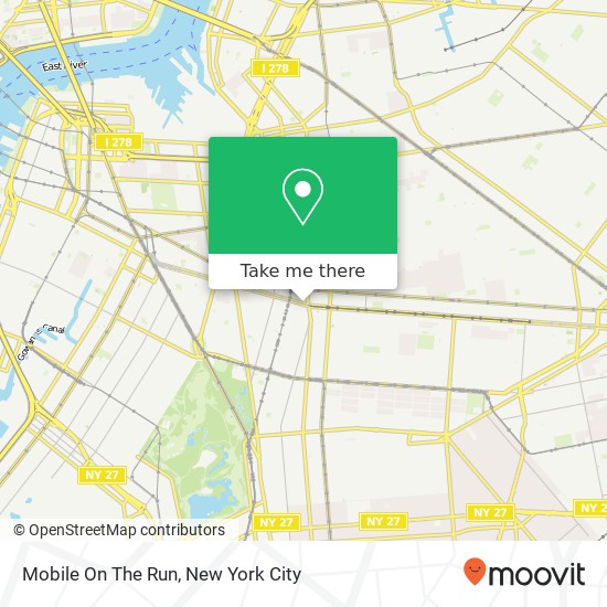 Mobile On The Run map