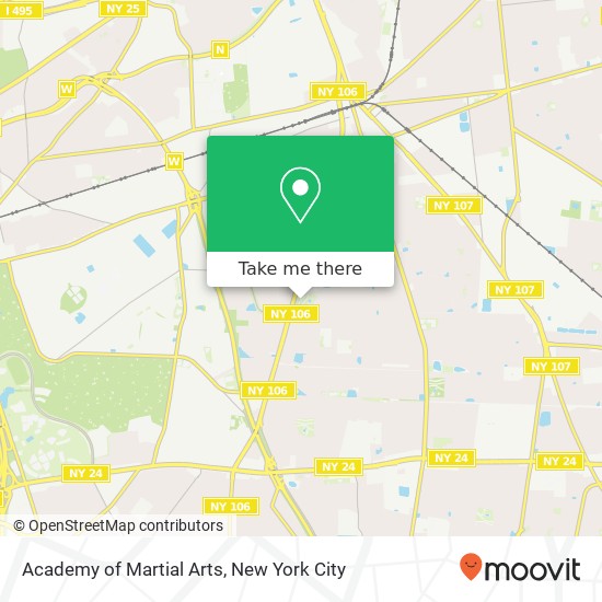 Mapa de Academy of Martial Arts