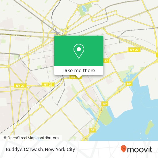 Buddy's Carwash map