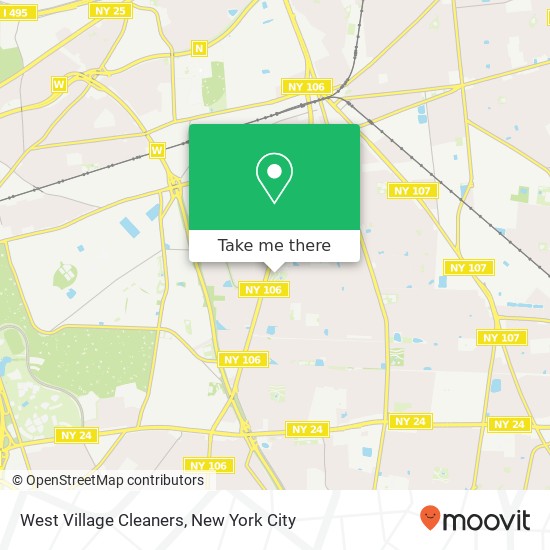 Mapa de West Village Cleaners