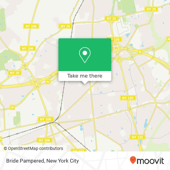 Bride Pampered map