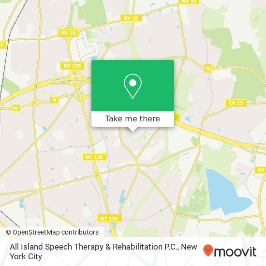 All Island Speech Therapy & Rehabilitation P.C. map