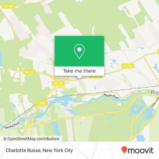 Mapa de Charlotte Russe