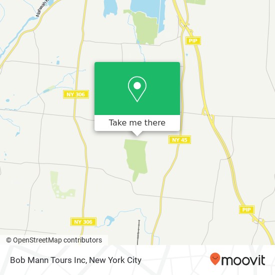 Bob Mann Tours Inc map