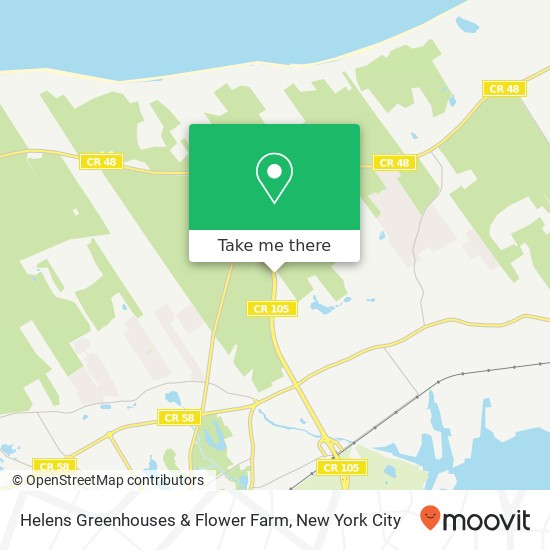 Helens Greenhouses & Flower Farm map