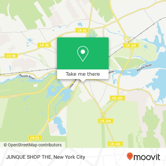 JUNQUE SHOP THE map