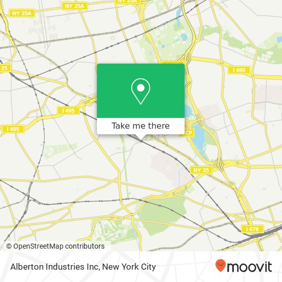 Alberton Industries Inc map