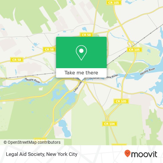 Legal Aid Society map