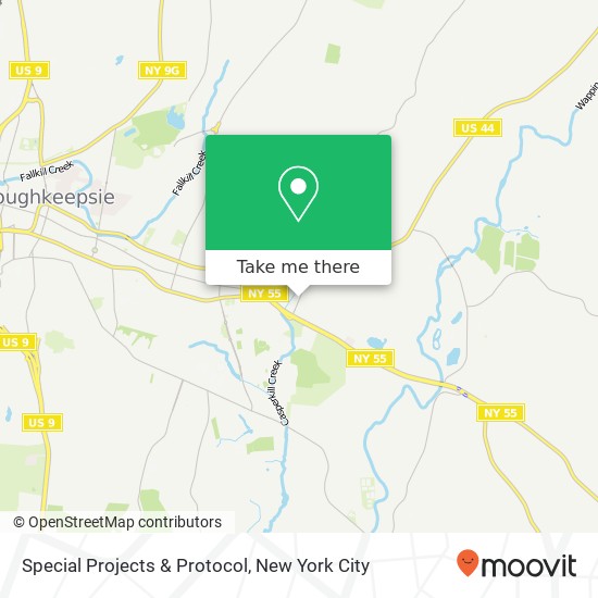 Special Projects & Protocol map