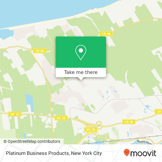 Platinum Business Products map