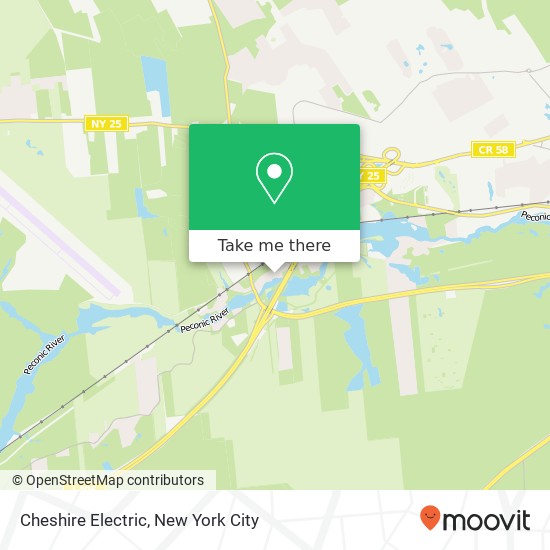 Mapa de Cheshire Electric
