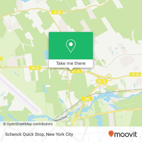 Schenck Quick Stop map