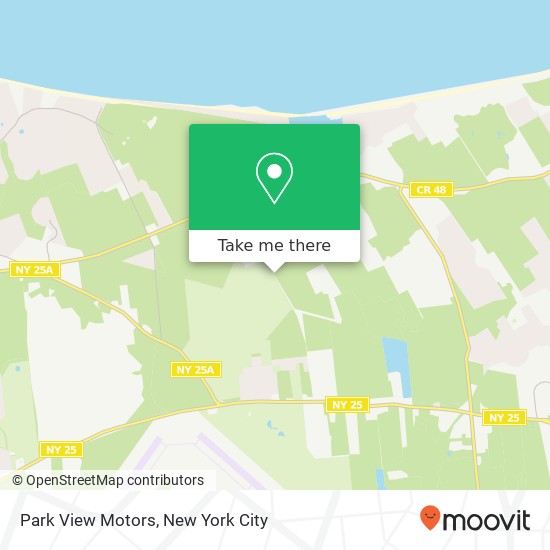 Park View Motors map