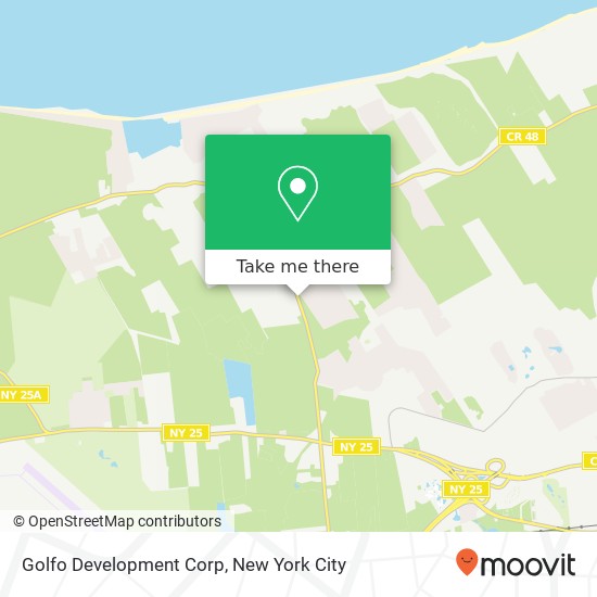 Golfo Development Corp map