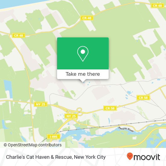 Charlie's Cat Haven & Rescue map