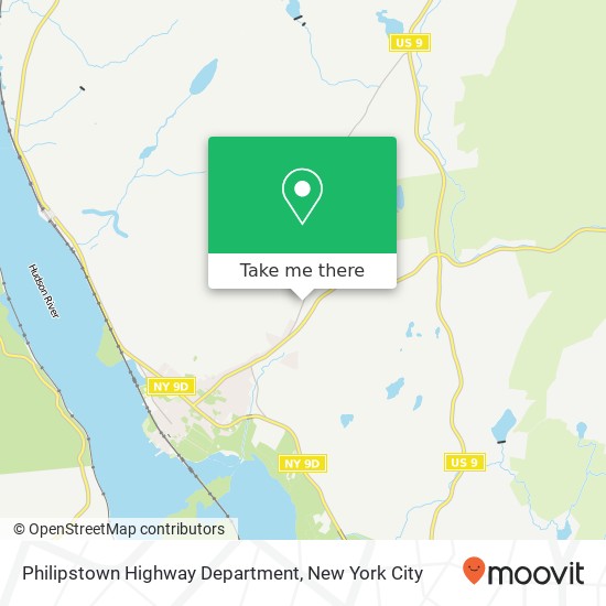 Mapa de Philipstown Highway Department