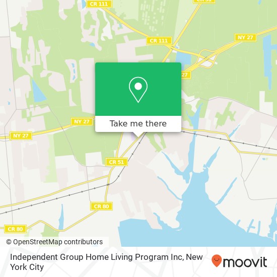 Mapa de Independent Group Home Living Program Inc