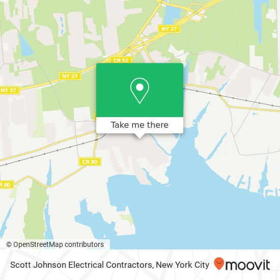 Mapa de Scott Johnson Electrical Contractors