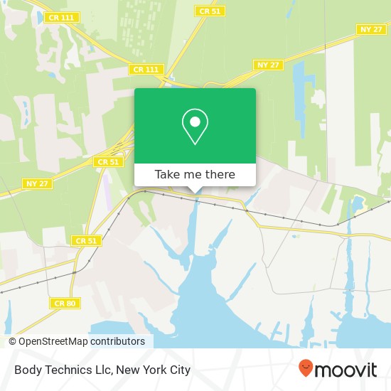 Body Technics Llc map