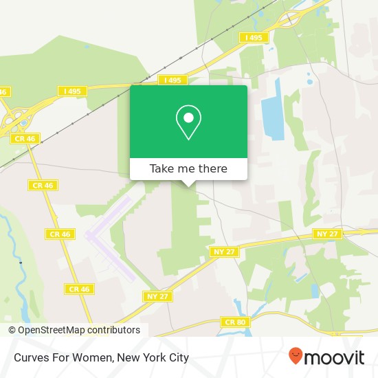 Curves For Women map