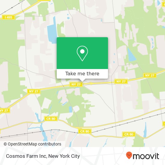 Cosmos Farm Inc map