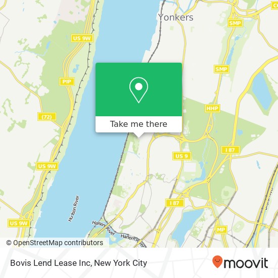 Bovis Lend Lease Inc map