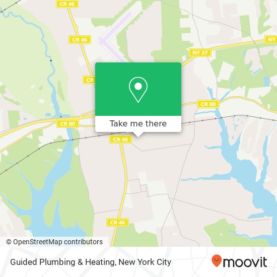 Mapa de Guided Plumbing & Heating