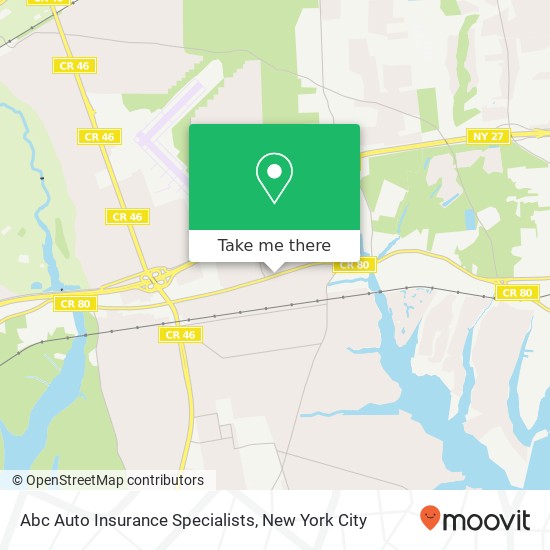 Abc Auto Insurance Specialists map