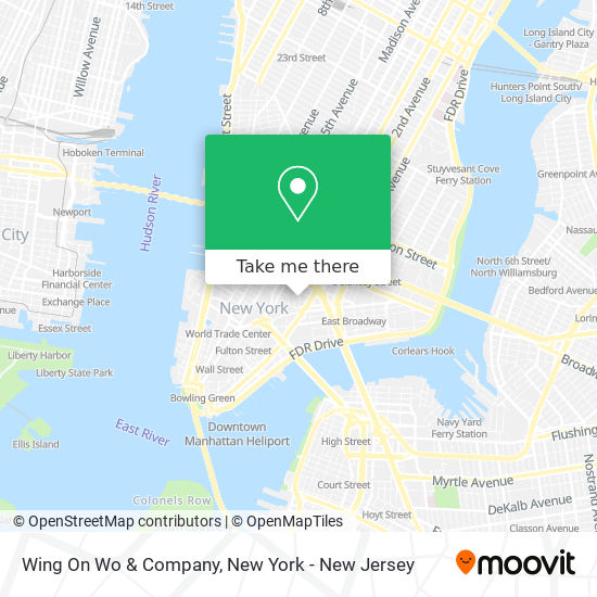 Mapa de Wing On Wo & Company
