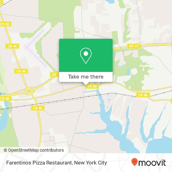 Farentinos Pizza Restaurant map