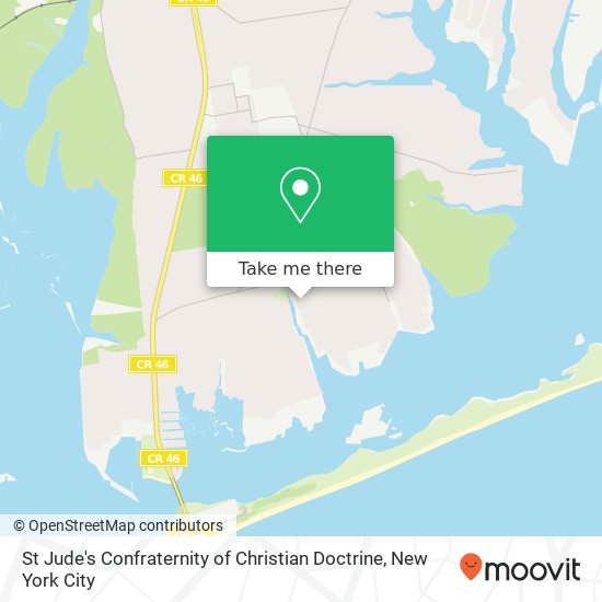 Mapa de St Jude's Confraternity of Christian Doctrine