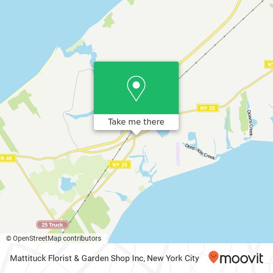 Mapa de Mattituck Florist & Garden Shop Inc