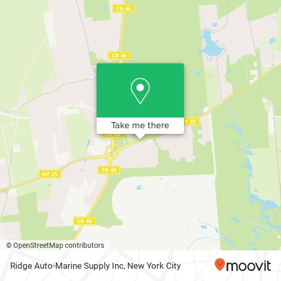 Ridge Auto-Marine Supply Inc map