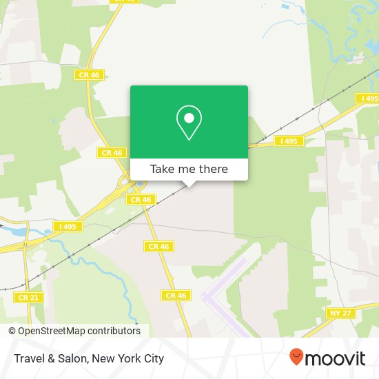 Travel & Salon map