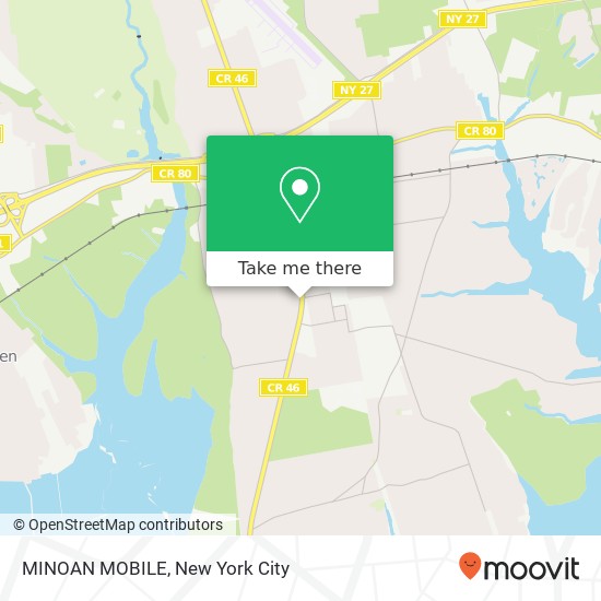 Mapa de MINOAN MOBILE