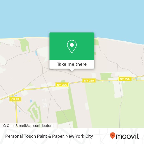 Mapa de Personal Touch Paint & Paper