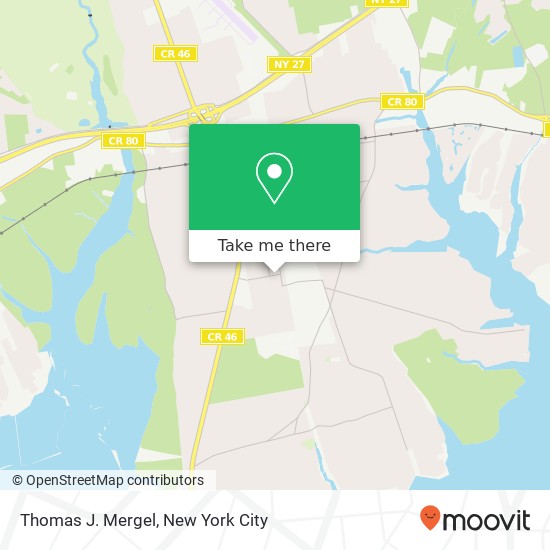 Thomas J. Mergel map