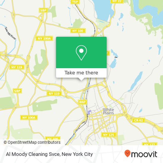 Al Moody Cleaning Svce map