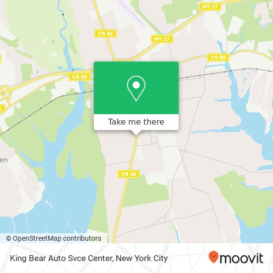 Mapa de King Bear Auto Svce Center