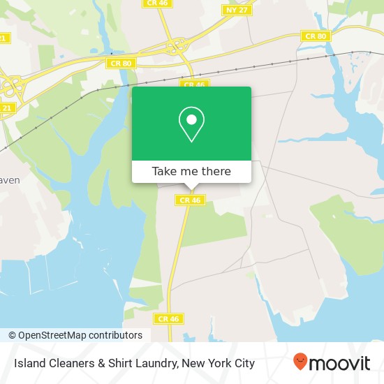 Mapa de Island Cleaners & Shirt Laundry