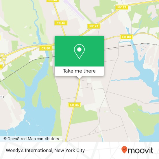 Wendy's International map