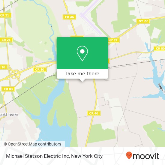 Michael Stetson Electric Inc map