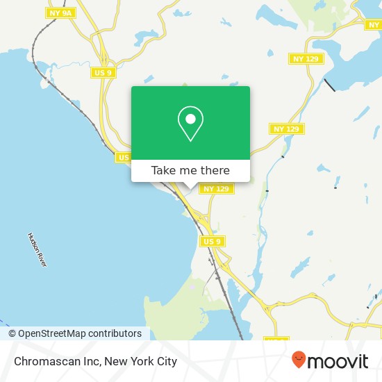 Mapa de Chromascan Inc
