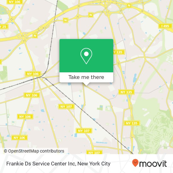 Frankie Ds Service Center Inc map