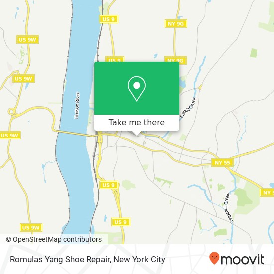 Romulas Yang Shoe Repair map